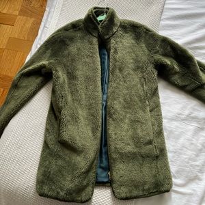 J crew Womens zipper collared peacoat size 4 tall